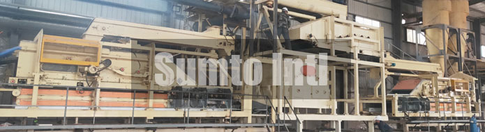 full automatic particle board production line